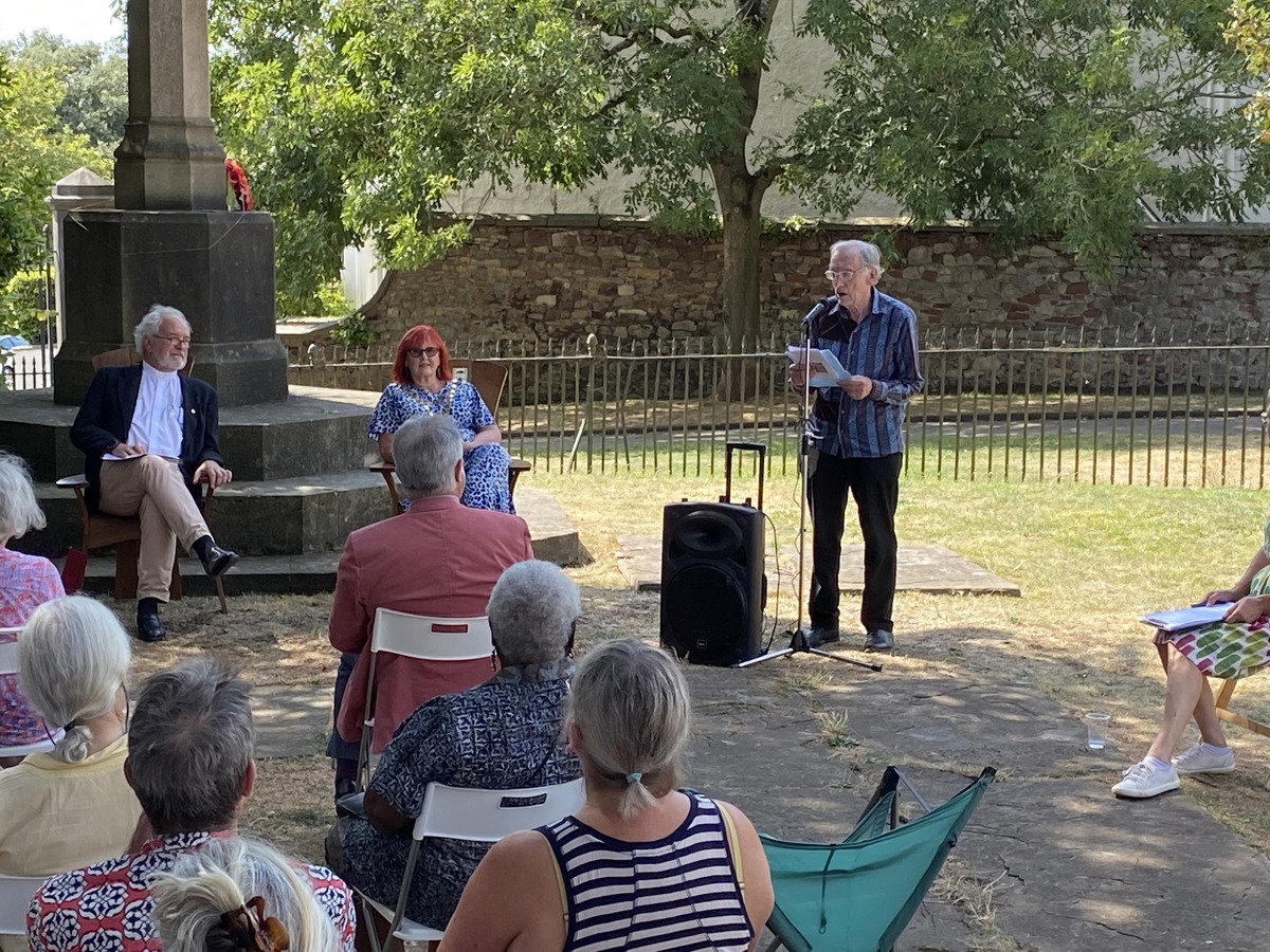 Charles Sutton & Paula O'Rourke, James Gibbs reading